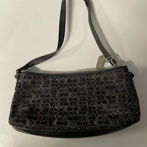 Coach Black and Gray Women's Bag